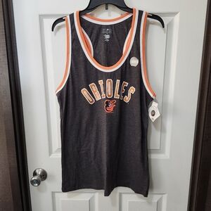 NWT Women's Baltimore Orioles Tank Top. Sz XL